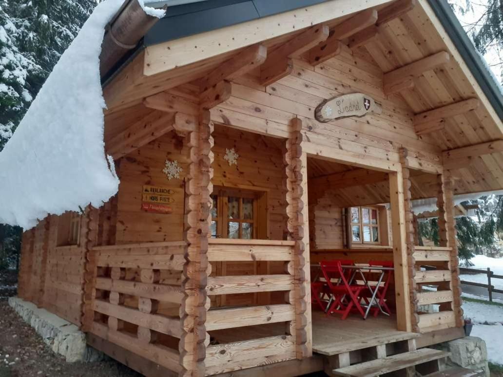 Chalet L' Adret Bluffy Bagian luar foto